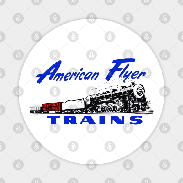 American Flyer. Model Trains. Magnet by fiercewoman101